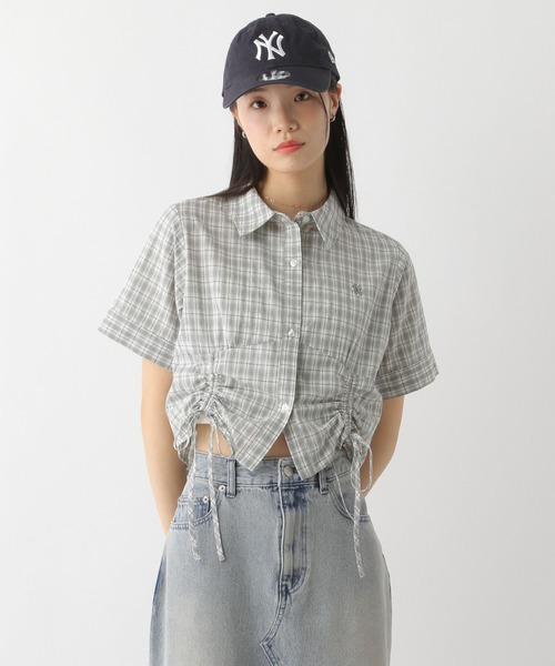 Heather(ヘザー)の「モチーフドロストシャツ(半袖) 491039(シャツ/ブラウス・レディース・グレー系その他/ブラック系その他/オフホワイト・FREE)」の16枚目の写真