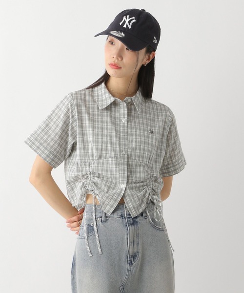 Heather(ヘザー)の「モチーフドロストシャツ(半袖) 491039(シャツ/ブラウス・レディース・グレー系その他/ブラック系その他/オフホワイト・FREE)」の17枚目の写真