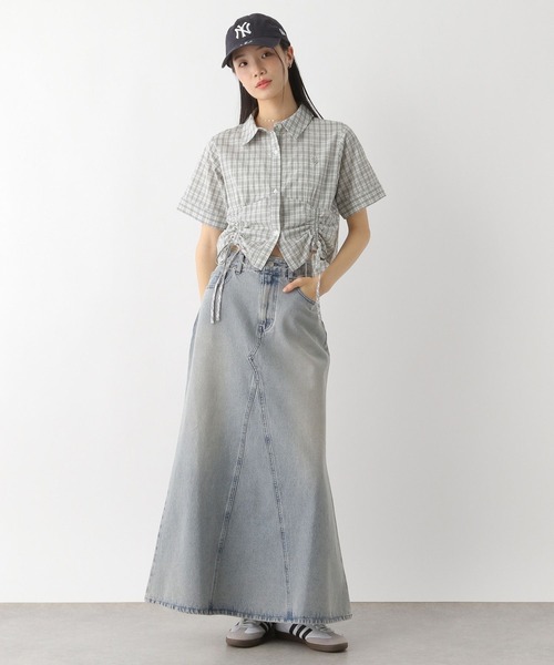 Heather(ヘザー)の「モチーフドロストシャツ(半袖) 491039(シャツ/ブラウス・レディース・グレー系その他/ブラック系その他/オフホワイト・FREE)」の19枚目の写真