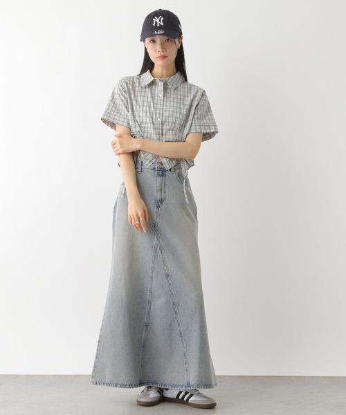 Heather(ヘザー)の「モチーフドロストシャツ(半袖) 491039(シャツ/ブラウス・レディース・グレー系その他/ブラック系その他/オフホワイト・FREE)」の20枚目の写真