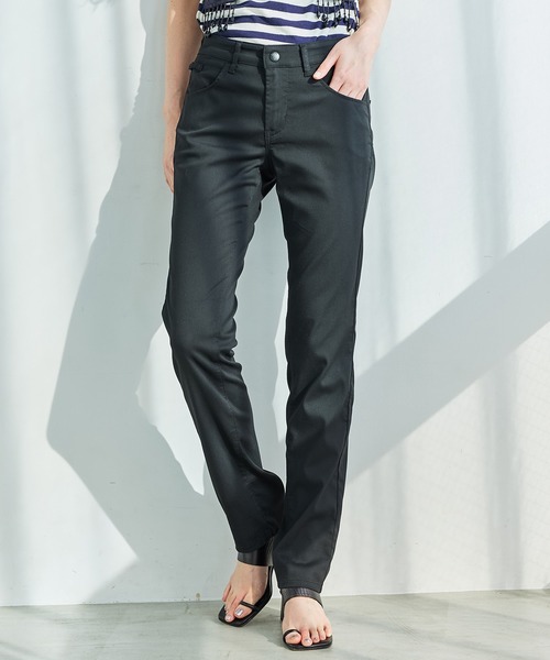 EDWIN（エドウィン）の「【WEB限定】EDWIN LADIES ハタラクロ COOL 涼しいスリムストレートパンツ【涼】（その他パンツ・レディース・ブラック・SMALL/X-LARGE/X-SMALL/MEDIUM/LARGE）」の9枚目の写真