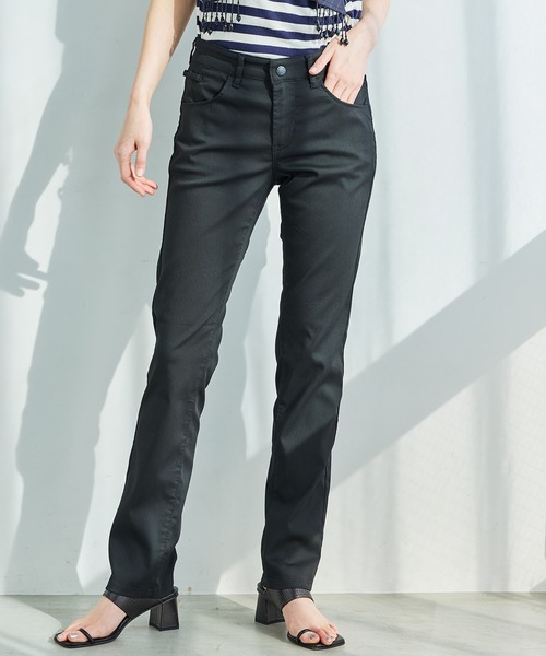 EDWIN（エドウィン）の「【WEB限定】EDWIN LADIES ハタラクロ COOL 涼しいスリムストレートパンツ【涼】（その他パンツ・レディース・ブラック・SMALL/X-LARGE/X-SMALL/MEDIUM/LARGE）」の10枚目の写真