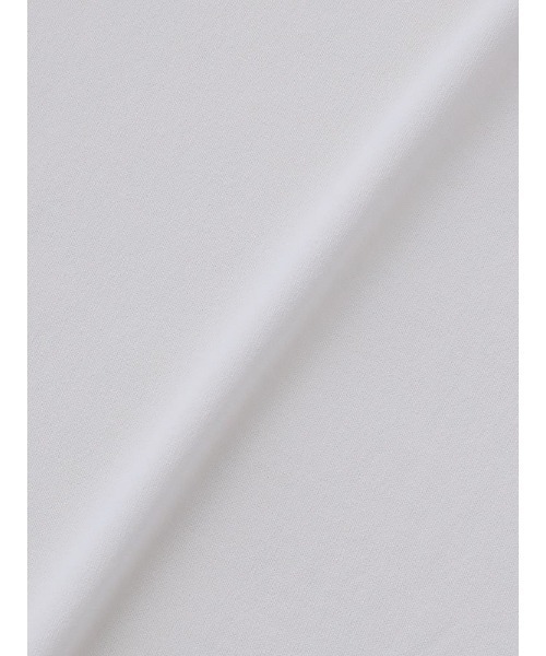 Perfect Suit FActory（パーフェクトスーツファクトリー）の「5分袖クル-ホック配色ニット（ニット/セーター・レディース・ライトグレー/オフホワイト/ネイビー・M/L/S）」の4枚目の写真