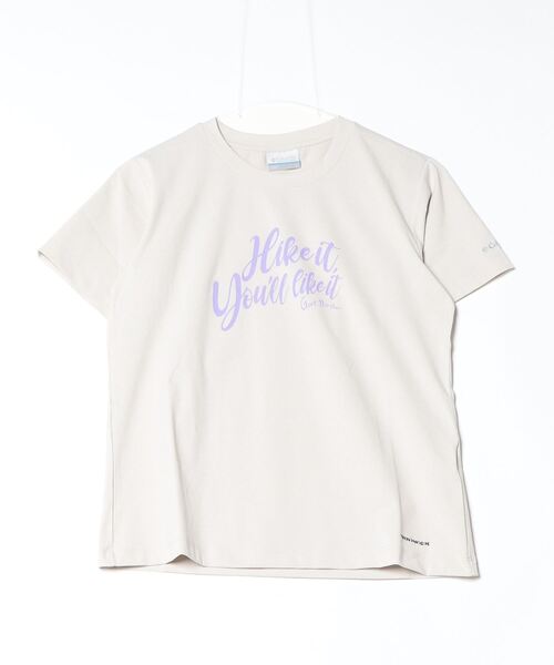 Columbia(コロンビア)の「コロンビア ティーティージービーショートスリーブTシャツ(Tシャツ/カットソー・レディース・サンドグレー/ダークグレー・S/M/L/XL)」の1枚目の写真