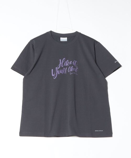 Columbia(コロンビア)の「コロンビア ティーティージービーショートスリーブTシャツ(Tシャツ/カットソー・レディース・サンドグレー/ダークグレー・S/M/L/XL)」の2枚目の写真