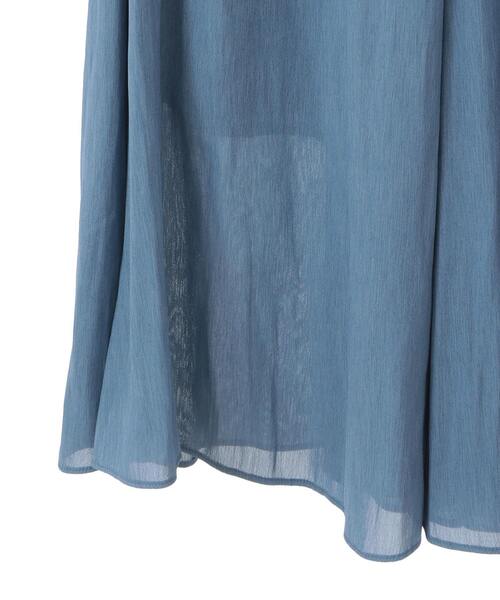 Liesse(リエス)の「パネルフレアスカート(スカート・レディース・ベージュ/ブルー/スミクロ・FREE)」の22枚目の写真