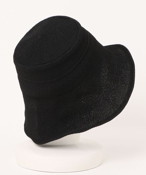 Andemiu（アンデミュウ）の「サーモサマーハット450030（ハット・レディース・ブラック/ナチュラル・FREE）」の12枚目の写真