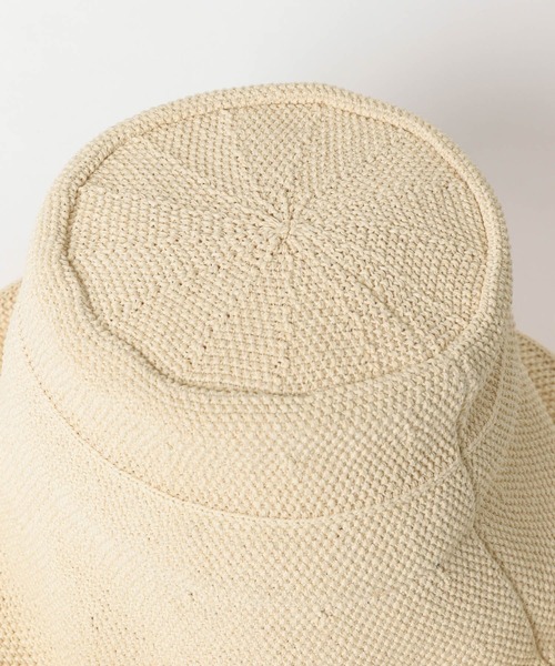 Andemiu（アンデミュウ）の「サーモサマーハット450030（ハット・レディース・ブラック/ナチュラル・FREE）」の3枚目の写真