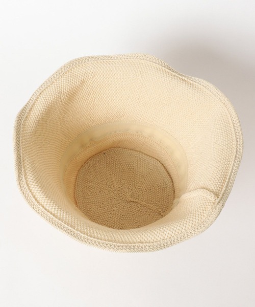 Andemiu（アンデミュウ）の「サーモサマーハット450030（ハット・レディース・ブラック/ナチュラル・FREE）」の5枚目の写真