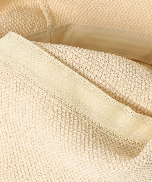 Andemiu（アンデミュウ）の「サーモサマーハット450030（ハット・レディース・ブラック/ナチュラル・FREE）」の6枚目の写真