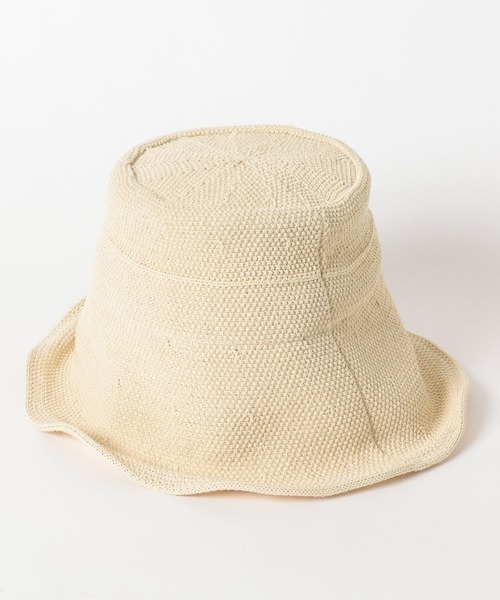 Andemiu（アンデミュウ）の「サーモサマーハット450030（ハット・レディース・ブラック/ナチュラル・FREE）」の11枚目の写真