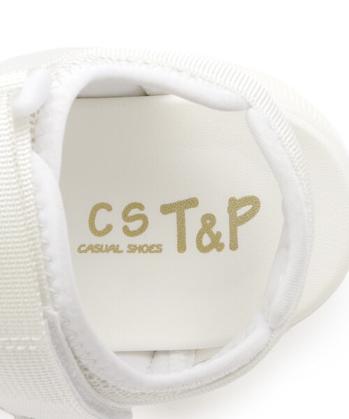 cs T&P(シーエスティーアンドピー)の「厚底3本ベルトスポーツサンダル(サンダル・レディース・ホワイト/ブラック・S/M/L/LL)」の16枚目の写真