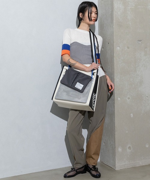 MARECHAL TERRE（マルシャルテル）の「トリオバック（ショルダーバッグ・レディース・ブラック/アイボリー/シルバー/グリーン・FREE）」の7枚目の写真