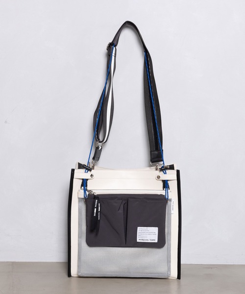 MARECHAL TERRE（マルシャルテル）の「トリオバック（ショルダーバッグ・レディース・ブラック/アイボリー/シルバー/グリーン・FREE）」の5枚目の写真