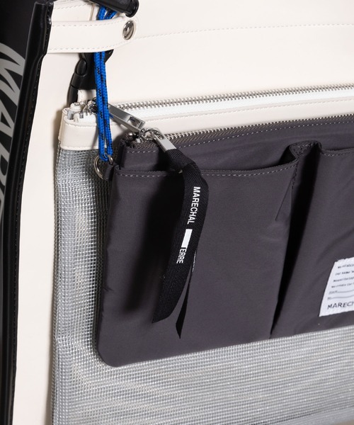 MARECHAL TERRE（マルシャルテル）の「トリオバック（ショルダーバッグ・レディース・ブラック/アイボリー/シルバー/グリーン・FREE）」の18枚目の写真