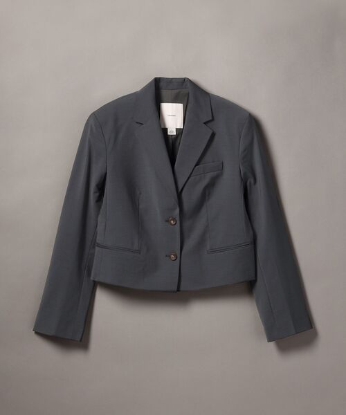 Calvin Klein(カルバン・クライン)の「トロピカルウール クロップドブレザー(テーラードジャケット・レディース・グレー・S/XS)」の8枚目の写真