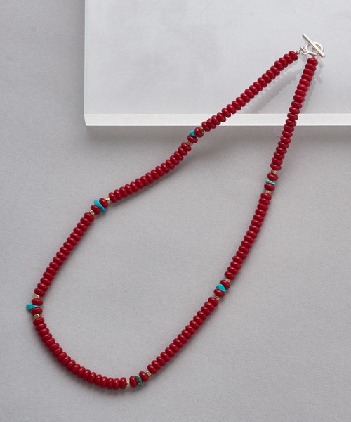 Hawk Company(ホークカンパニー)の「【Hawk Company】ネックレス 5657(ネックレス・メンズ・レッド/ブルー/ブラック・FREE)」の3枚目の写真