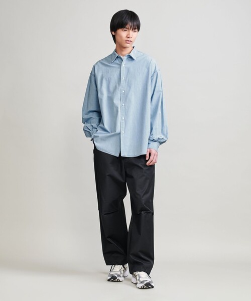 セール】＜H＞サウザンド ウォッシュデニム レギュラーカラー