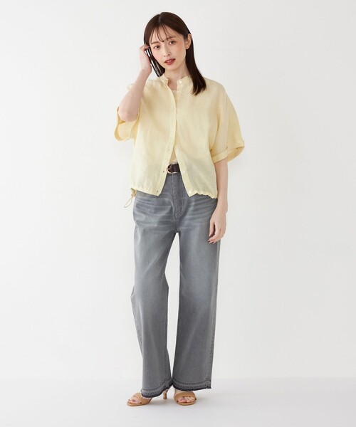 SHIPS Colors:〈洗濯機可能〉ユーロ リネン (EURO Linen