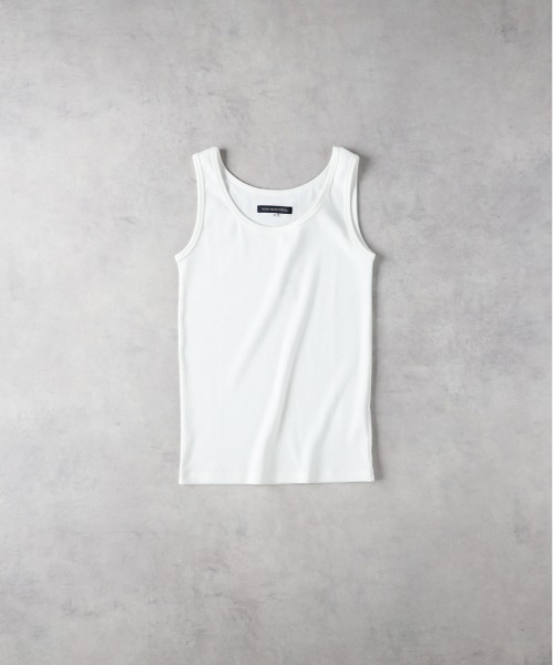 Right-on(ライトオン)の「【HONEYSUCKLE ROSE】リブタンクトップ(タンクトップ・レディース・ブラック/ブラック×ホワイト/オフホワイト・L/M)」の17枚目の写真