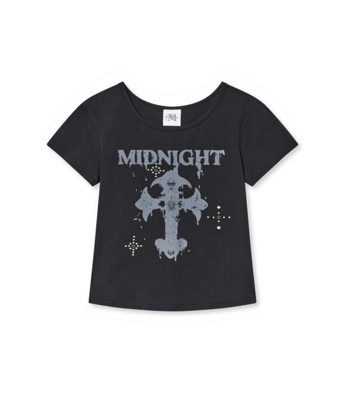 Tシャツ・カットソー [MIDNIGHT MOVE] CROSS T Midnight Move／CROSS T（Tシャツ/カットソー）｜Midnight Move