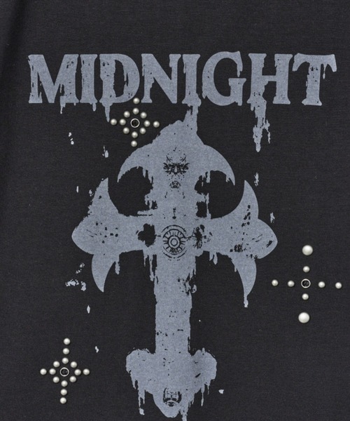 Tシャツ・カットソー [MIDNIGHT MOVE] CROSS T Midnight Move／CROSS T（Tシャツ/カットソー）｜Midnight Move