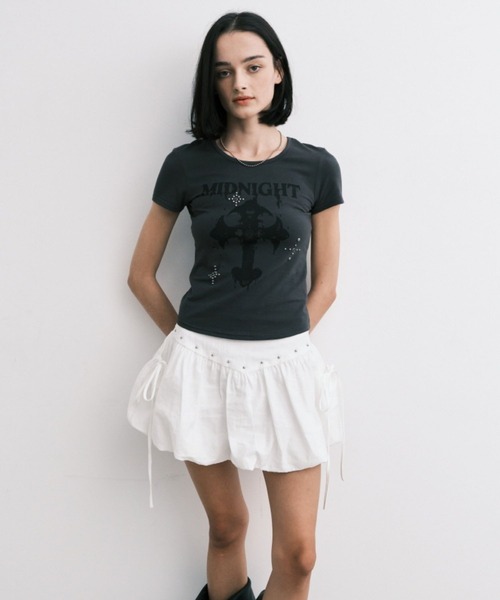 Tシャツ・カットソー [MIDNIGHT MOVE] CROSS T Midnight Move／CROSS T（Tシャツ/カットソー）｜Midnight Move