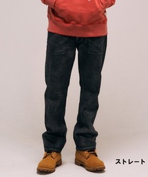 EFFECTEN | mp13750- Rainbow Black Denim Pants デニムパンツ(デニムパンツ)