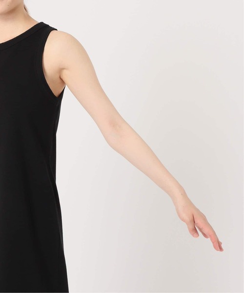 Spick & Span（スピックアンドスパン）の「《追加》天竺アメスリロングワンピース（ワンピース・レディース・ブラウン/ベージュ/ブラック・36/38）」の6枚目の写真