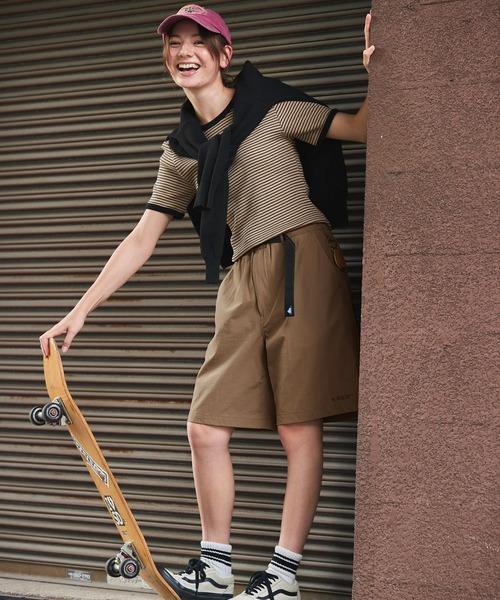 KELTY（ケルティ）の「【セットアップ可】KELTY/ケルティ 別注 ワンポイントロゴ 4WAYストレッチ ウェビングベルト イージーショートパンツ / UVカット（その他パンツ・レディース・グレイッシュベージュ/ブラック/チャコール/ネイビー・L/M）」の21枚目の写真