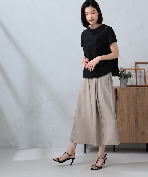 GALLORIA（ギャローリア）の「ドビースカーチョ（その他パンツ・レディース・ベージュ/マスタード/チャコールグレー・LL/L/M/S）」の11枚目の写真