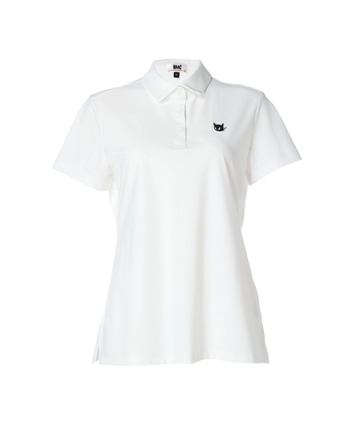 WAAC WOMENS EUROJERSEYパンチング 半袖ポロシャツ　ゴルフ セール】WOMENS EUROJERSEYパンチング 半袖ポロシャツ
