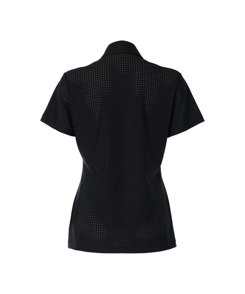 WAAC WOMENS EUROJERSEYパンチング 半袖ポロシャツ　ゴルフ セール】WOMENS EUROJERSEYパンチング 半袖ポロシャツ