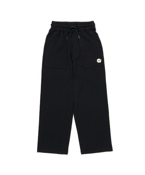 STUDIO SEVEN（スタジオ セブン）の「Cotton Wide Easy Pants【STUDIOSEVEN/スタジオセブン】（その他パンツ・メンズ・ブラック/ライトベージュ・MEDIUM/LARGE）」の2枚目の写真