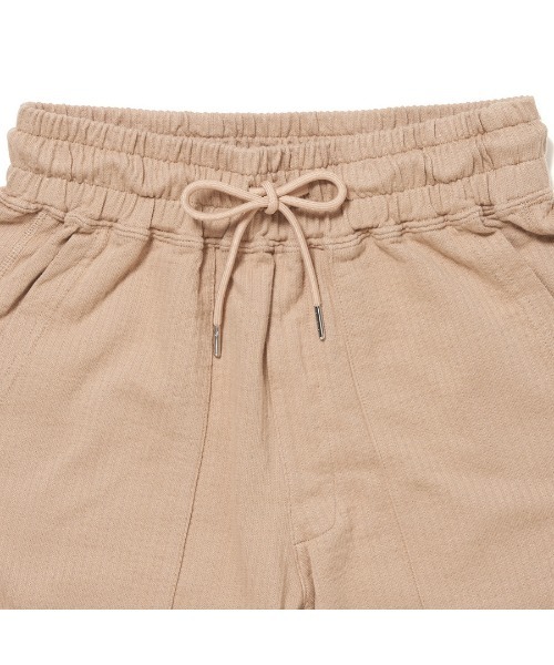 STUDIO SEVEN（スタジオ セブン）の「Cotton Wide Easy Pants【STUDIOSEVEN/スタジオセブン】（その他パンツ・メンズ・ブラック/ライトベージュ・MEDIUM/LARGE）」の4枚目の写真
