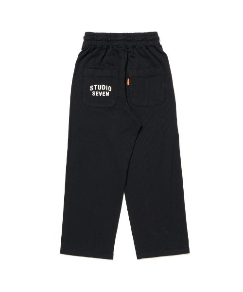 STUDIO SEVEN（スタジオ セブン）の「Cotton Wide Easy Pants【STUDIOSEVEN/スタジオセブン】（その他パンツ・メンズ・ブラック/ライトベージュ・MEDIUM/LARGE）」の8枚目の写真