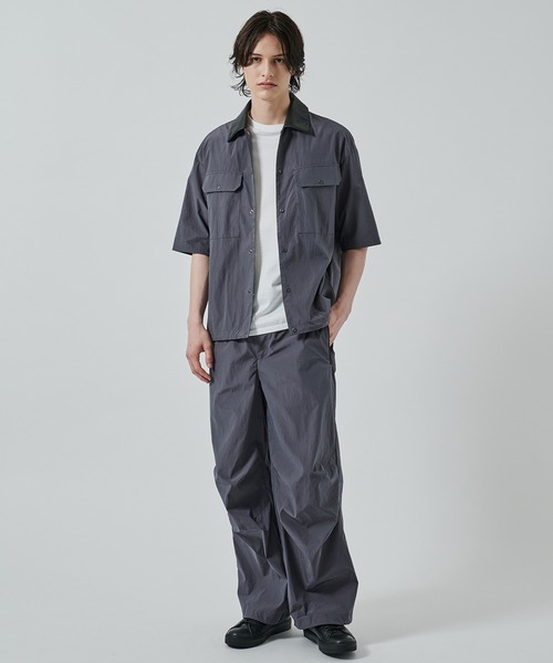 STUDIOUS(ステュディオス)の「【STUDIOUS】BELIMA X RELAX PANTS(カーゴパンツ・メンズ・ダークグレー/ブラック・1/2)」の6枚目の写真
