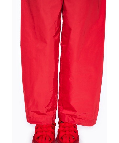 ENFOLD（エンフォルド）の「PEサテン サイドタックワイドパンツ（その他パンツ・レディース・スモークピンク・36/38）」の8枚目の写真