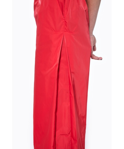 ENFOLD（エンフォルド）の「PEサテン サイドタックワイドパンツ（その他パンツ・レディース・スモークピンク・36/38）」の9枚目の写真