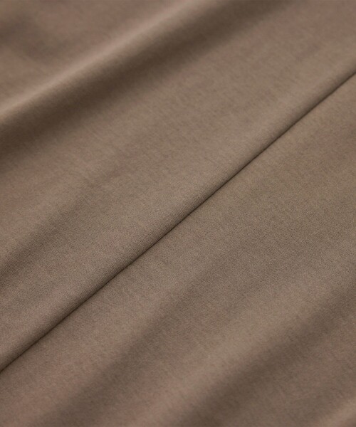 ROPE'（ロペ）の「【洗える・ナノシア加工】スムース半袖 Aラインカットソー（Tシャツ/カットソー・レディース・グレー/オフホワイト/ブラック・FREE）」の17枚目の写真