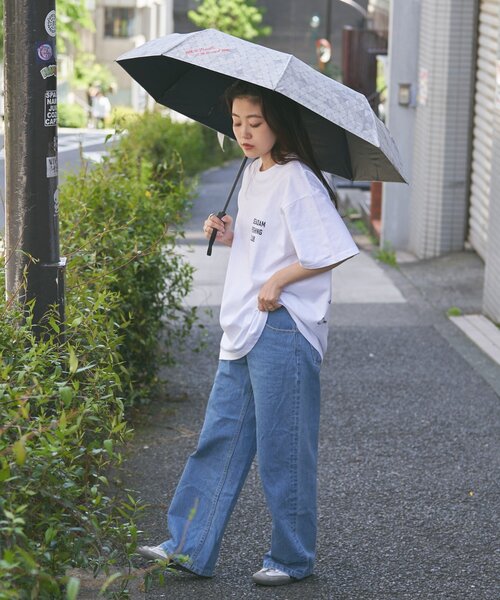 Franklin Climbing（フランクリンクライミング）の「【Franklin Climbing】【RAIN】自動開閉晴れ雨兼用折り畳み傘（折りたたみ傘・レディース・ブラック/ベージュ系その他/ホワイト系その他/グレー・ONE SIZE）」の9枚目の写真