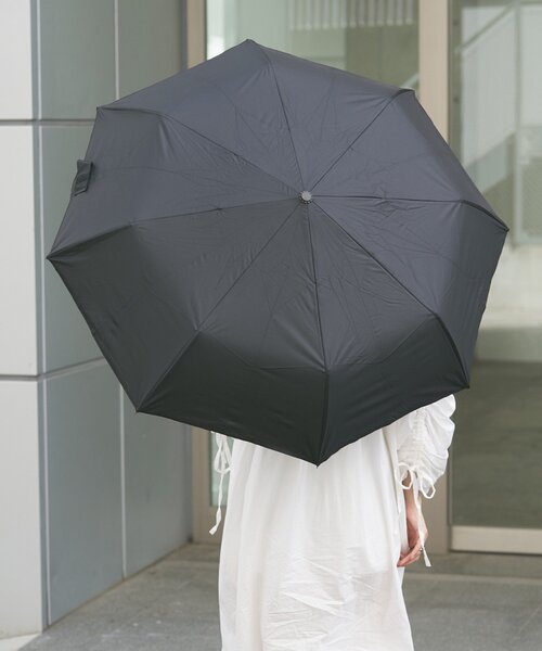 Franklin Climbing（フランクリンクライミング）の「【Franklin Climbing】【RAIN】自動開閉晴れ雨兼用折り畳み傘（折りたたみ傘・レディース・ブラック/ベージュ系その他/ホワイト系その他/グレー・ONE SIZE）」の13枚目の写真