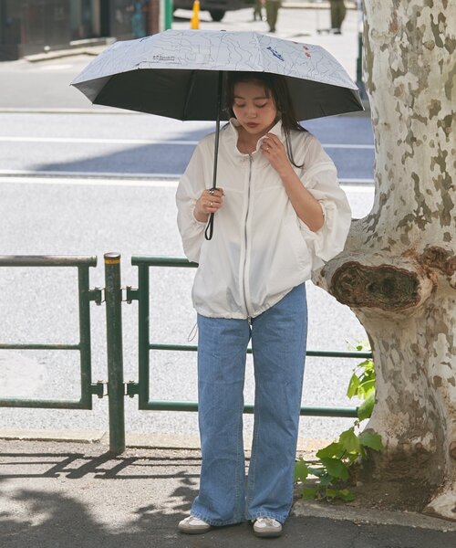 Franklin Climbing（フランクリンクライミング）の「【Franklin Climbing】【RAIN】自動開閉晴れ雨兼用折り畳み傘（折りたたみ傘・レディース・ブラック/ベージュ系その他/ホワイト系その他/グレー・ONE SIZE）」の18枚目の写真