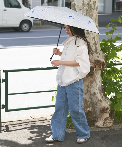 Franklin Climbing（フランクリンクライミング）の「【Franklin Climbing】【RAIN】自動開閉晴れ雨兼用折り畳み傘（折りたたみ傘・レディース・ブラック/ベージュ系その他/ホワイト系その他/グレー・ONE SIZE）」の20枚目の写真