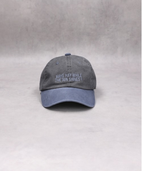 BACK NUMBER（バックナンバー）の「【BACK NUMBER】メッセージロゴキャップ（キャップ・メンズ・グレー/カーキブラウン・フリー）」の6枚目の写真