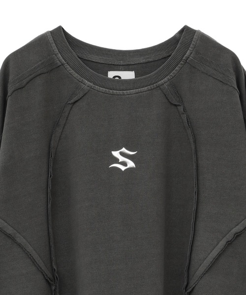 ANEDIST（アンディスト）の「オーバーダイメタルロゴTシャツ（Tシャツ/カットソー・メンズ・ブラウン/ブラック・L/M）」の18枚目の写真