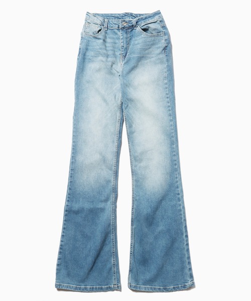 △Tight Fit Flare Denim / タイトフィットローライズフレア