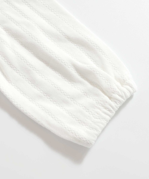 MAKE YOUR DAY（メイクユアデイ）の「ユニボンネット付きセレモニードレス（その他ベビーウェア・キッズ・オフホワイト・50-70cm）」の6枚目の写真