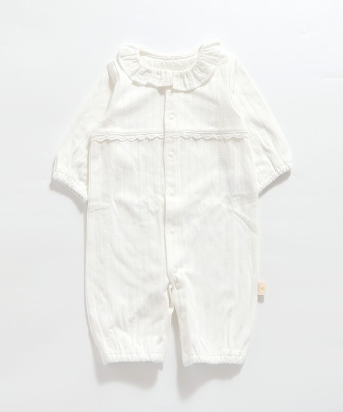 MAKE YOUR DAY（メイクユアデイ）の「ユニボンネット付きセレモニードレス（その他ベビーウェア・キッズ・オフホワイト・50-70cm）」の10枚目の写真