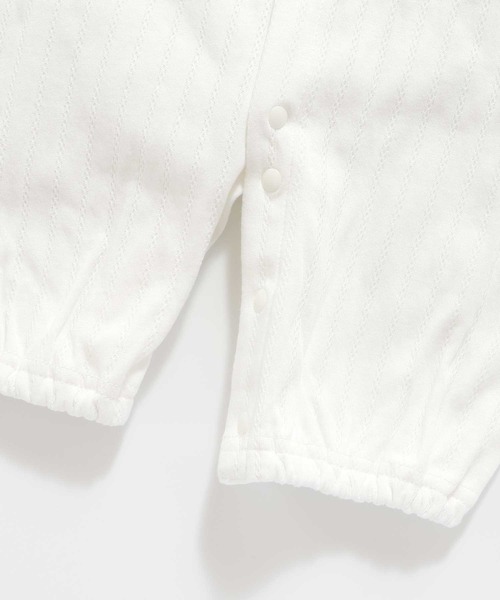 MAKE YOUR DAY（メイクユアデイ）の「ユニボンネット付きセレモニードレス（その他ベビーウェア・キッズ・オフホワイト・50-70cm）」の2枚目の写真